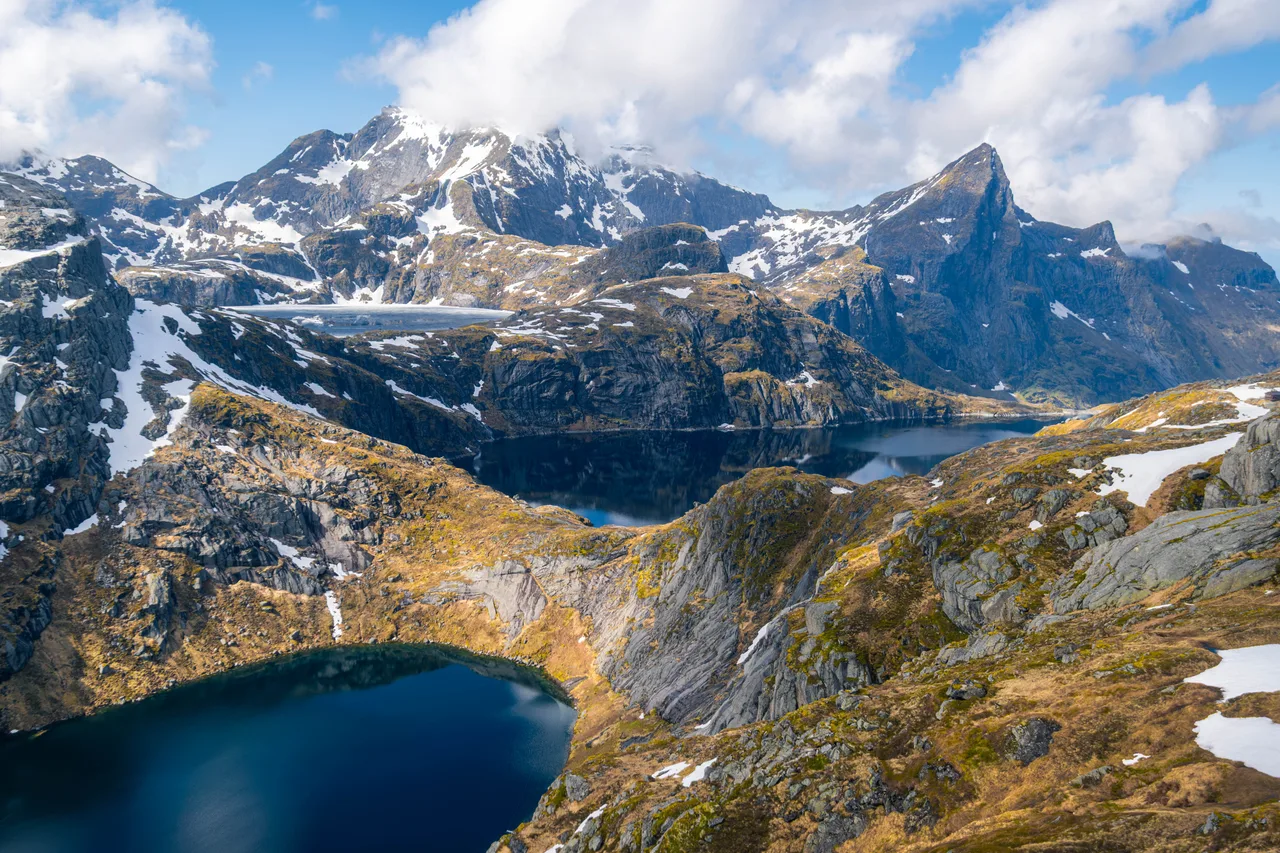 Above the Tarn — Lofoten, Norway
