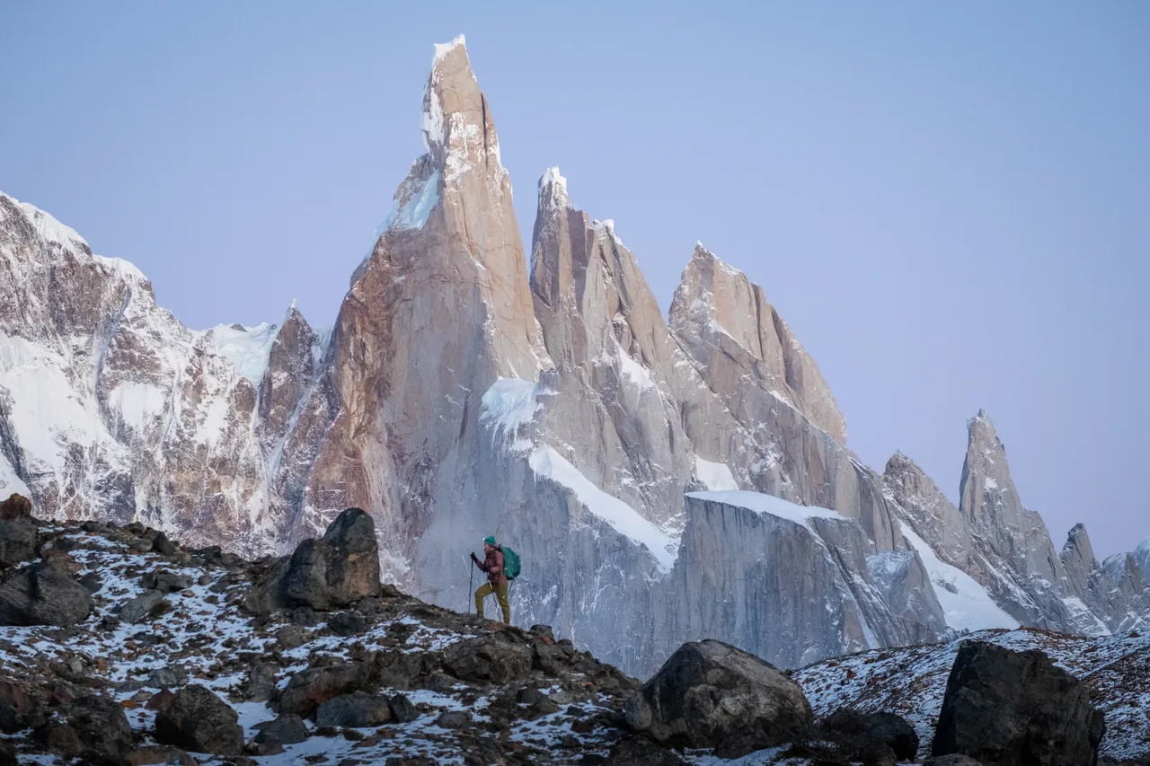 Approach — Cerro Torre, Patagonia