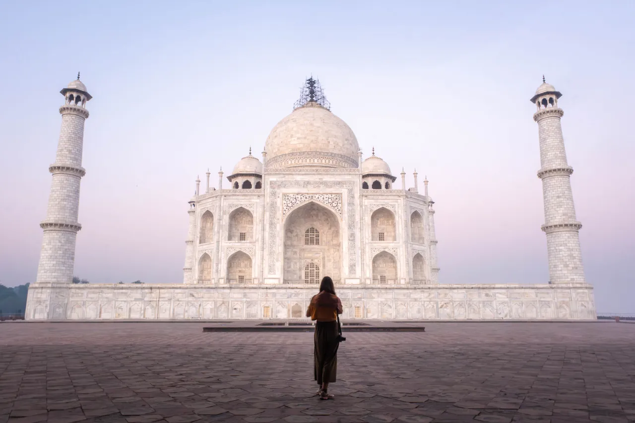 Before the Doors Open — Agra, India