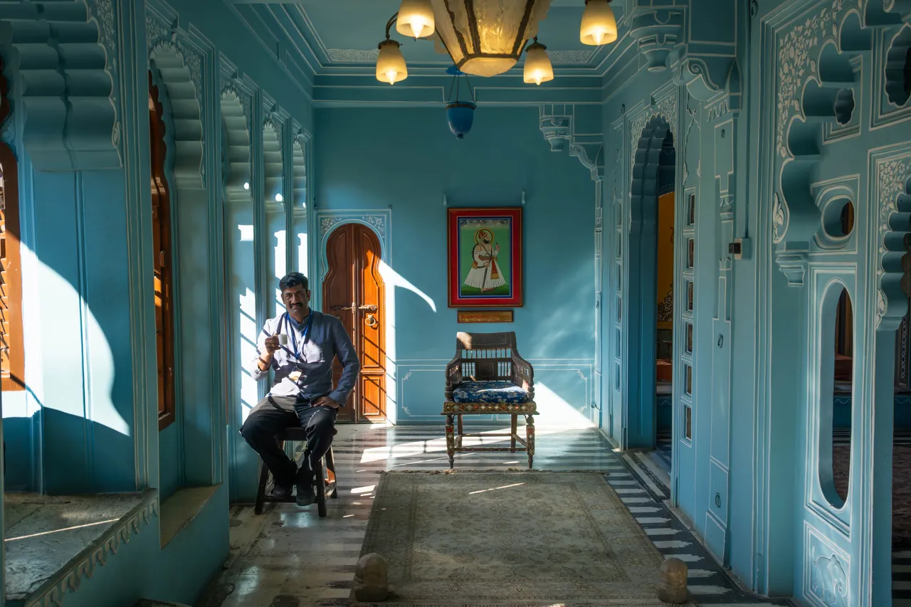 Blue Corridor — Udaipur, India