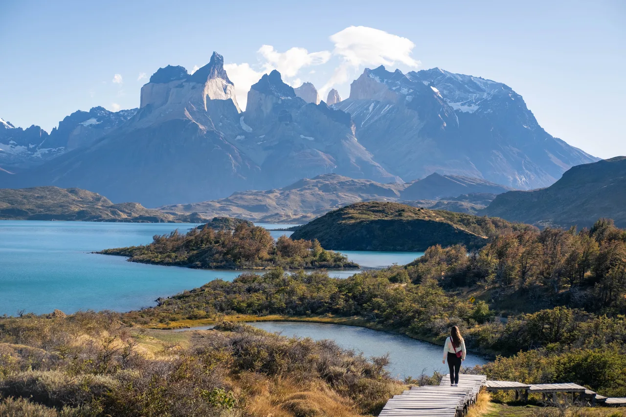 Boardwalk — Torres del Paine, Chile