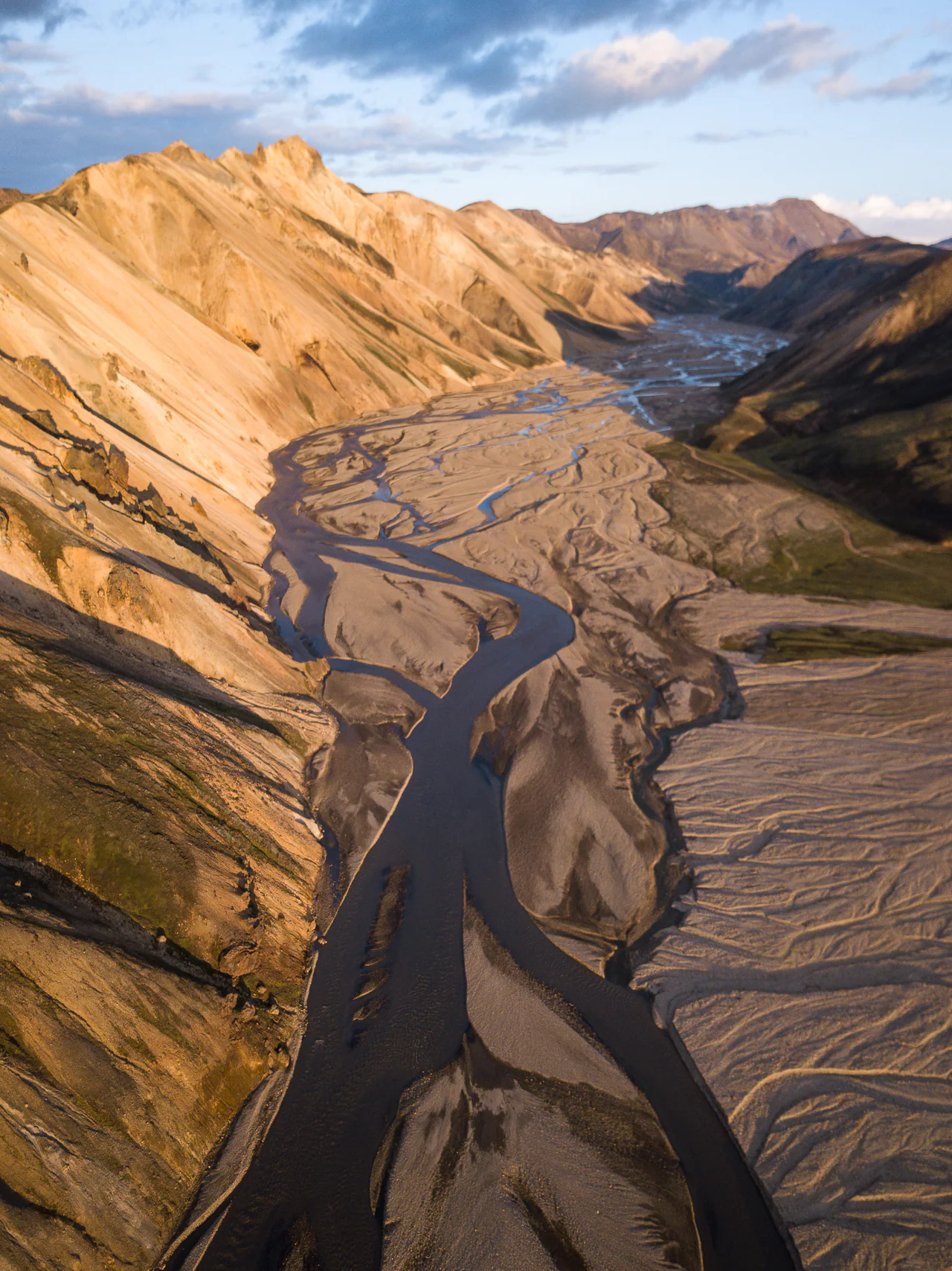 Braided Valley — Landmannalaugar, Iceland