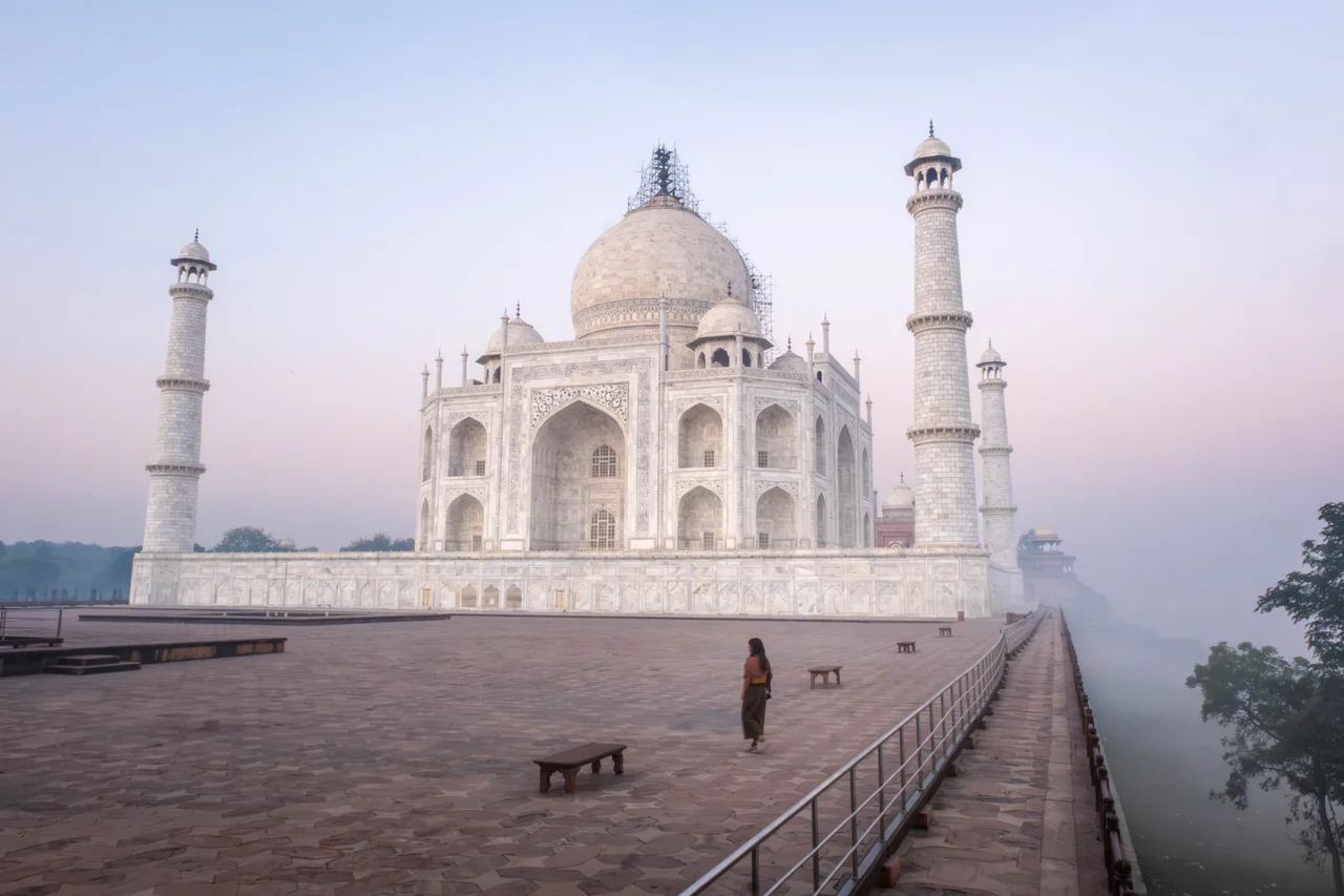Taj in Mist — Agra, India