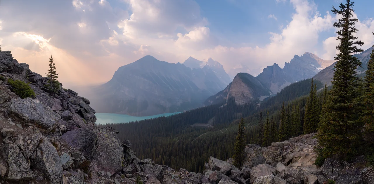 Weather Across the Valley — Banff National Park, Alberta